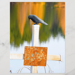 Crow Gothic Autumn Oranje ontkoppeling