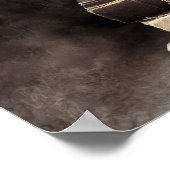 Crow  Gothic Old Books Sunflower Poster (Hoek)