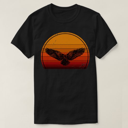 Crow Gothic Raven T-shirt (Design voorkant)