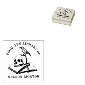 Crow | Gotische schedel uit de bibliotheek van Rubberstempel (Gestempeld)