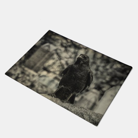 Crow Greeter Deurmat (Schuin)