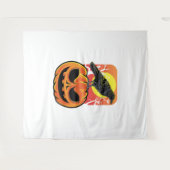 Crow Halloween Bird Watcher Gift Wandkleed (Voorkant (horizontaal))