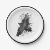 Crow Halloween Paper Bord (Voorkant)