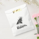 Crow Halloween Party Favor Bag Bedankzakje (Gezegeld)