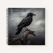 Crow Hardcover Notitieboek (Voorkant)