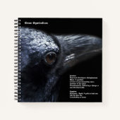 Crow Hardcover Notitieboek (Voorkant)