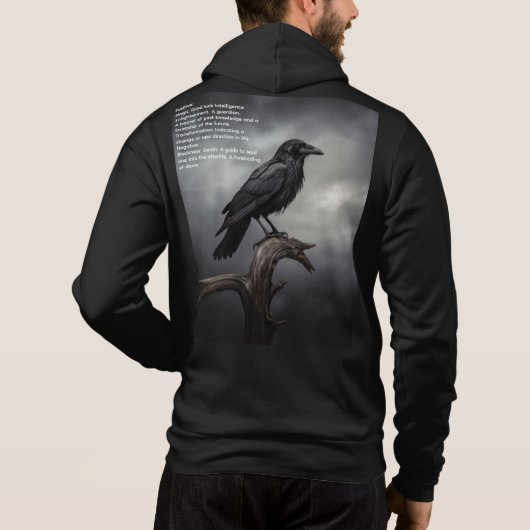 Crow Hoodie (Achterkant)