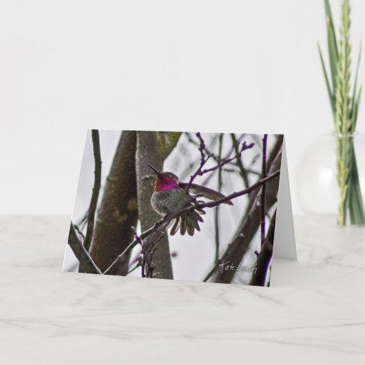 Crow Hummer Kaart (Voorkant)