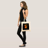 Crow Humor F-Caw-F Gothic Funny Retro Cool Tote Bag (Voorkant (model))