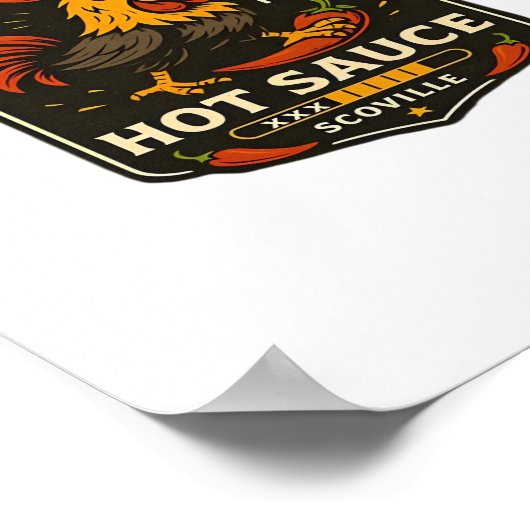 Crow Humor Funny Gothic F-Caw-F Poster (Hoek)