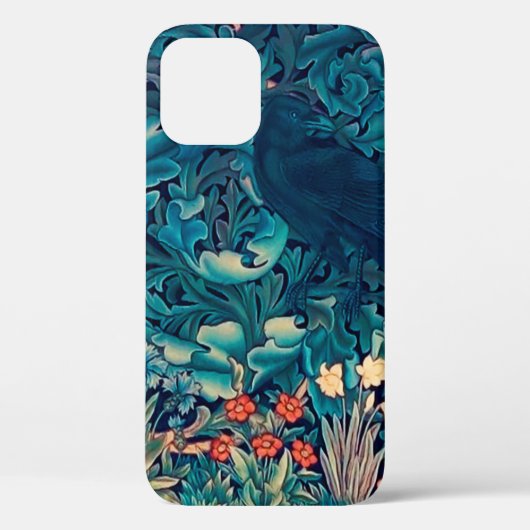 Crow in The Forest, William Morris Case-Mate iPhone Case (Achterkant)