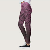 Crow in Tree in Mauve Leggings (Links)