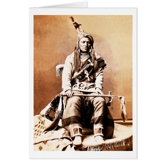 Crow indian, 1880 (Voorkant)