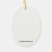 Crow Indian 1880 Keramisch Ornament (Achterkant)