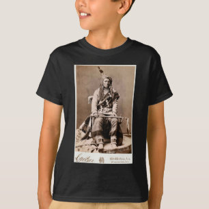 Crow Indian 1880  Native American Portrait T-shirt