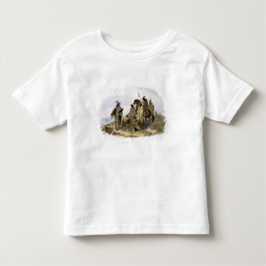 Crow Indians, bord 13 van deel 1 van 'Travels i Kinder Shirts (Voorkant)