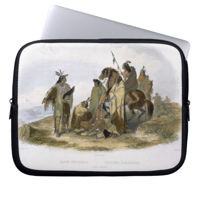 Crow Indians, bord 13 van deel 1 van 'Travels i Laptop Sleeve (Voorkant)