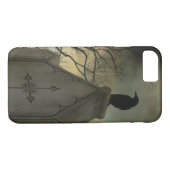 Crow is de koning van Gothic Case-Mate iPhone Case (Achterkant (Horizontaal))