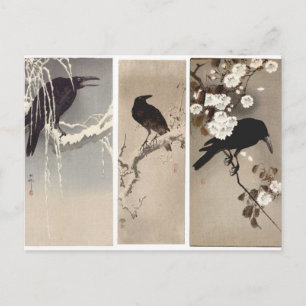 Crow Japans Art Briefkaart