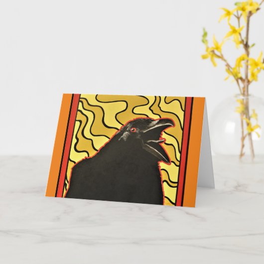 ''CROW'' KAART (Gele Bloem)