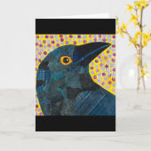Crow Kaart (Gele Bloem)