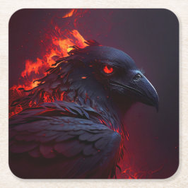 Crow Kartonnen Onderzetters