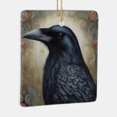 Crow Keramisch Ornament (Rechts)