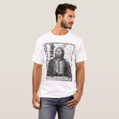 Crow King Hunkpapa Lakota Chief T-shirt (Voorkant volledig)