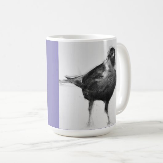 CROW Koffie Mok 15 oz. (Voorkant rechts)