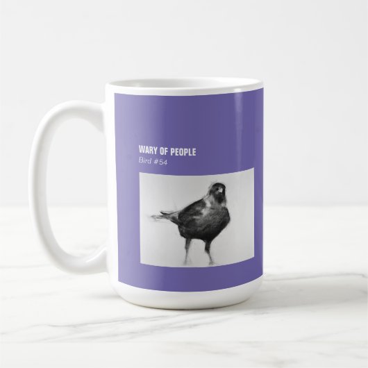 CROW Koffie Mok 15 oz. (Links)