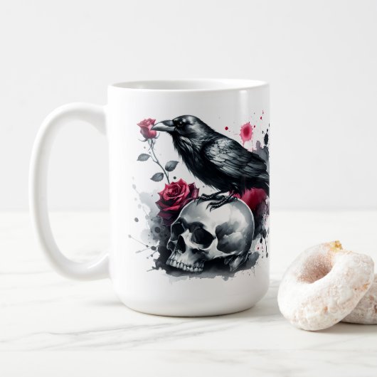 Crow Koffiemok (Met donut)