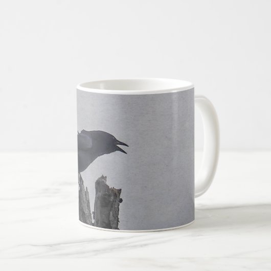 Crow Koffiemok (Voorkant rechts)