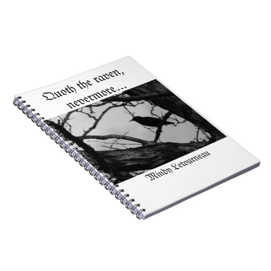 Crow-laptop Notitieboek (Rechterzijde)