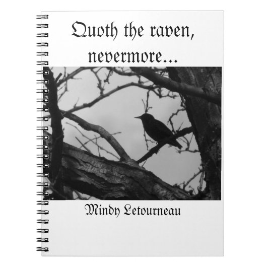 Crow-laptop Notitieboek (Voorkant)