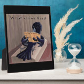 Crow leest the Raven Funny Fotoplaat (Zijkant)