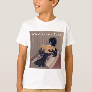 Crow leest the Raven Funny T-shirt