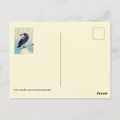 Crow Love Pastel Briefkaart (Achterkant)