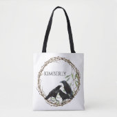 Crow Love Tote Bag (Voorkant)