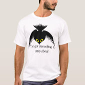 Crow Mannen T-Shirt (Voorkant)