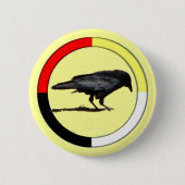 Crow Medicine Button (Voorkant)