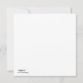 Crow met Pen note card Notitiekaartje (Achterkant)