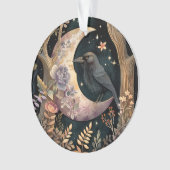 Crow Moon Acryl Ornament (voorkant)