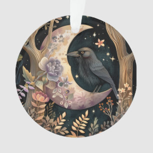 Crow Moon Acryl Ornament