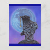 Crow Moon Briefkaart (Voorkant)