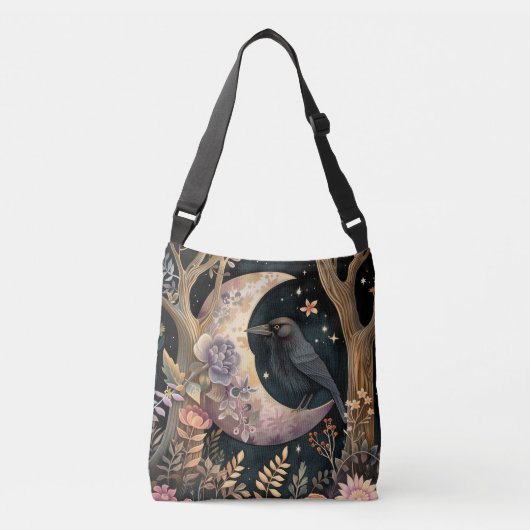 Crow Moon Crossbody Tas (Voorkant)
