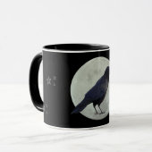 Crow, Moon en Stars Mok (Voorkant links)