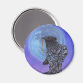 Crow Moon Magneet (Voorkant / Achterkant)
