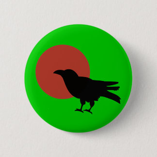 Crow Moon Ronde Button 5,7 Cm