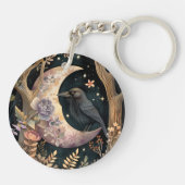 Crow Moon Sleutelhanger (Achterkant)