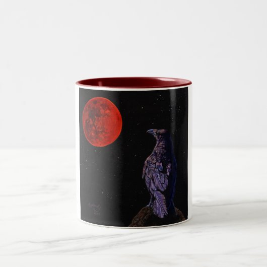 Crow Moon Tweekleurige Koffiemok (Center)